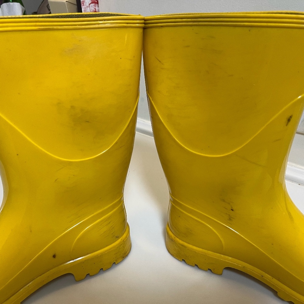 LOVE MOSCHINO women's rubber boots size 38 (8) - Picture 5 of 6